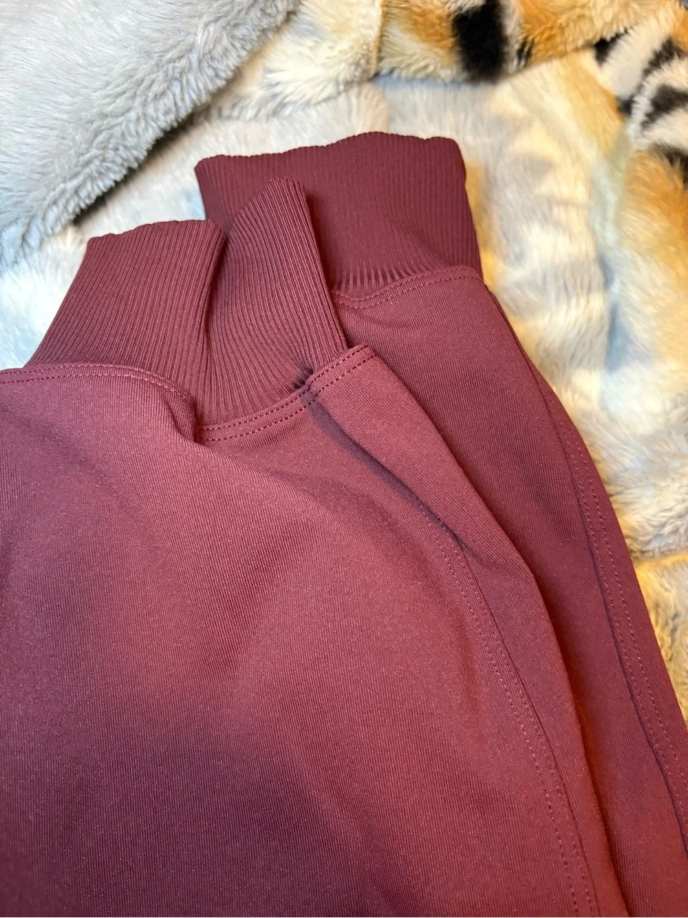 lululemon athletica Paperbag Waist Joggers in Maroon
